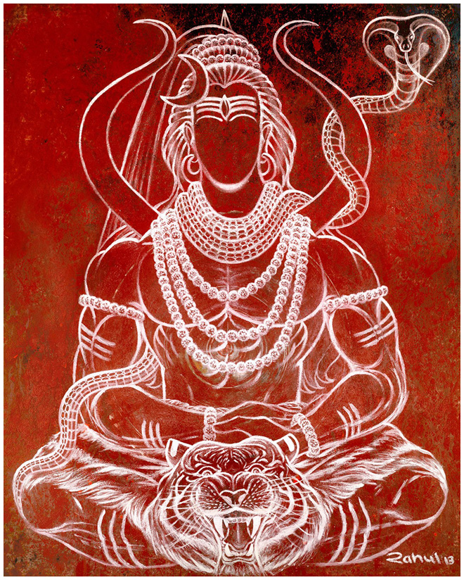 Lord Shiva Meditating